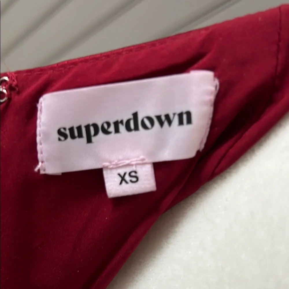 Superdown Red Mini Dress - Picture 3 of 4